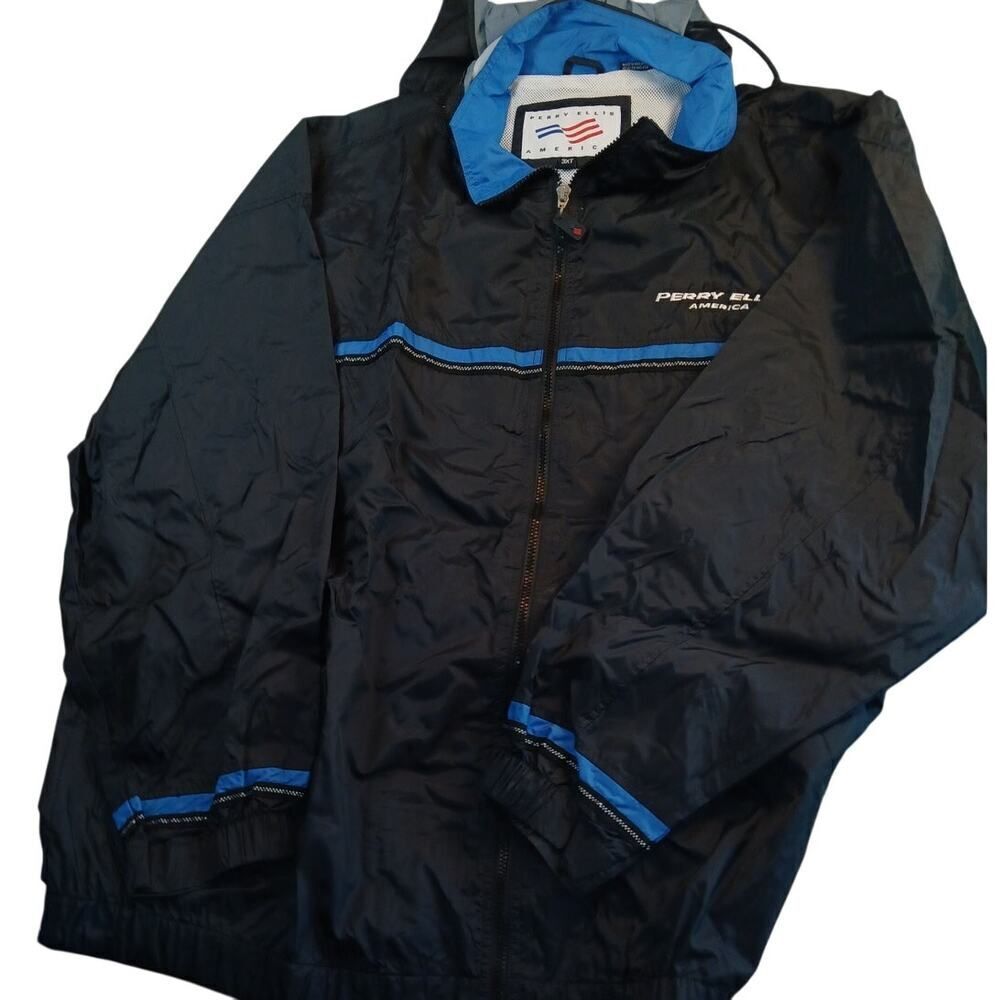 Perry Ellis Lightweight Windbreaker Jacket - Size 3XL